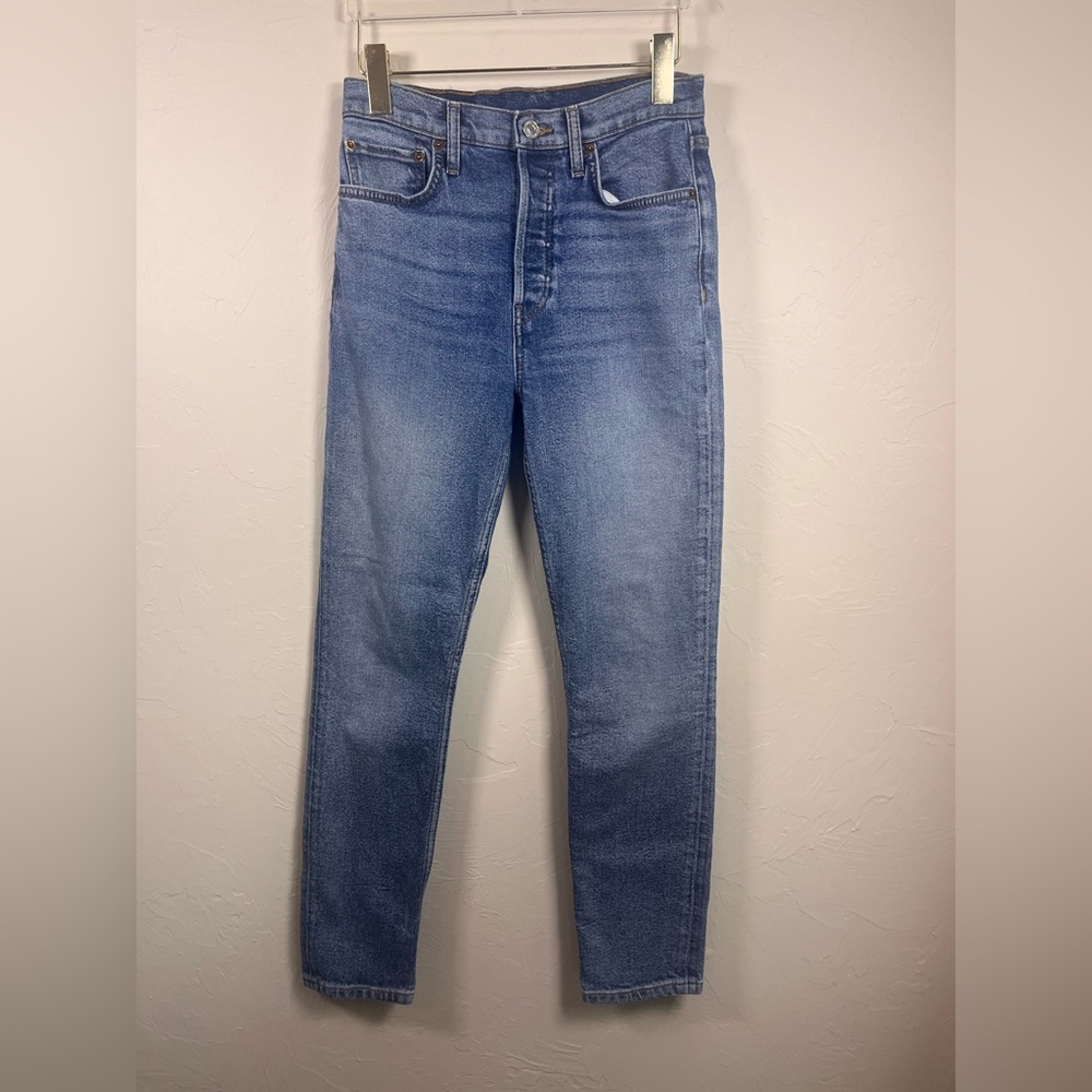 REDONE ESTILOโ HIGH RISE ANKLE CROP size 26